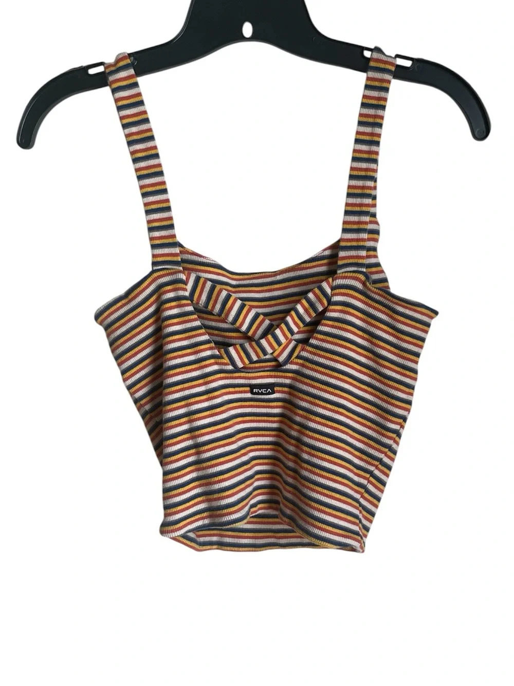 RVCA Stripped crop top size Small - Picture 3 of 5